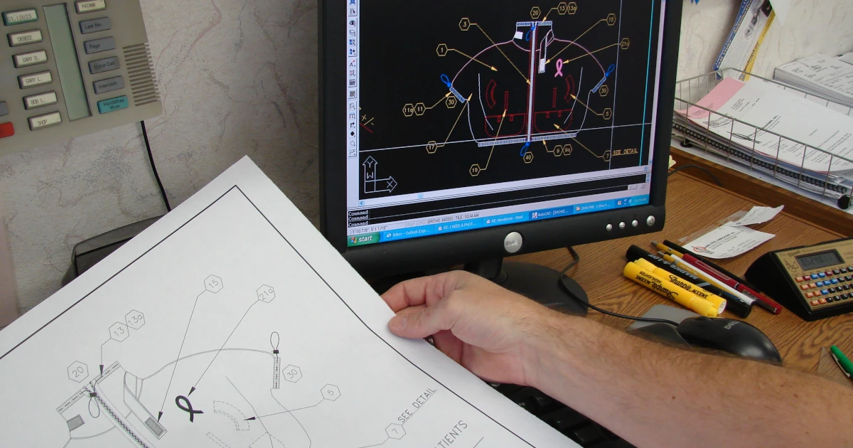 cad drawing of The SHOWER SHIRT